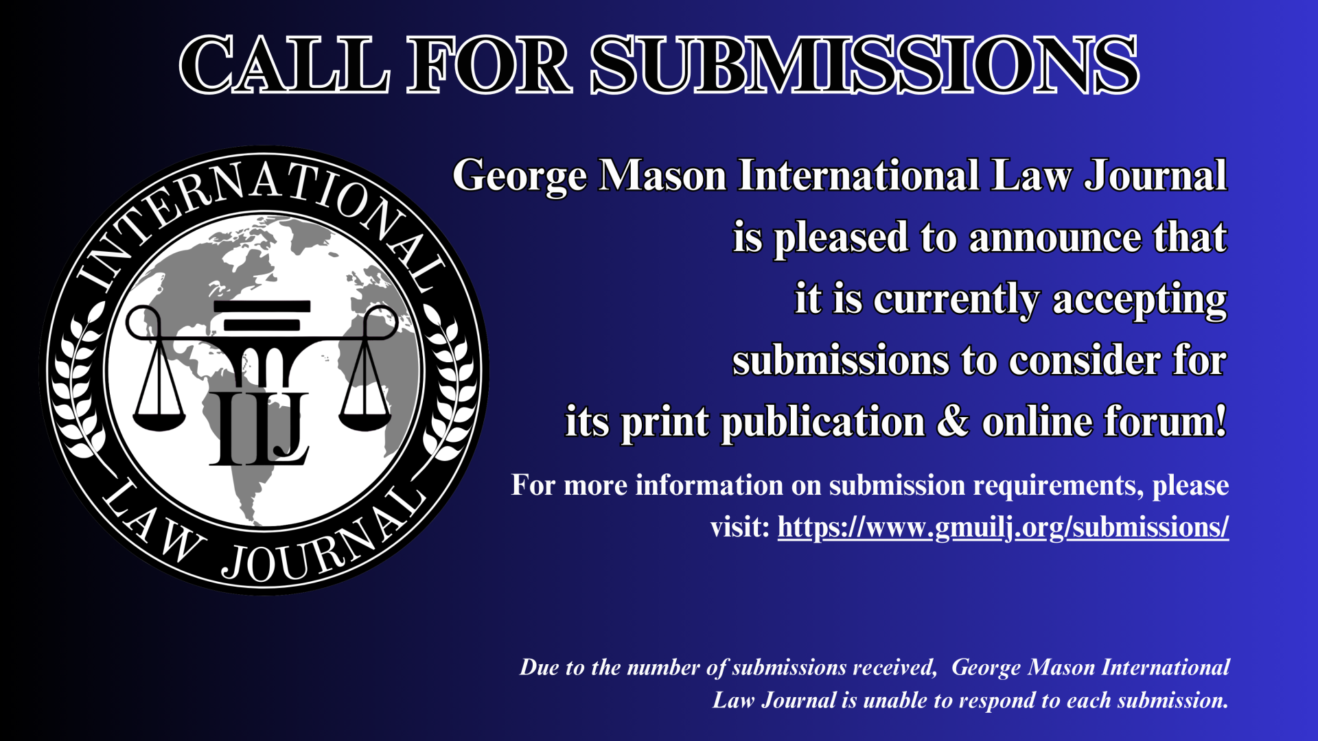 ILJ Call for Papers